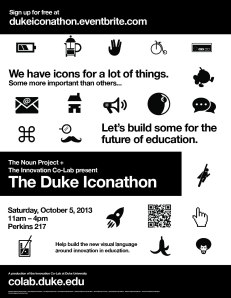 More information about the Iconathon!